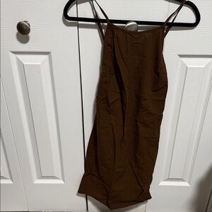 a new day Brown Mini Dress